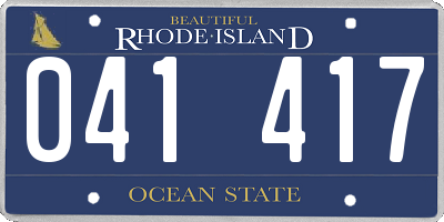 RI license plate 041417