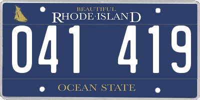 RI license plate 041419