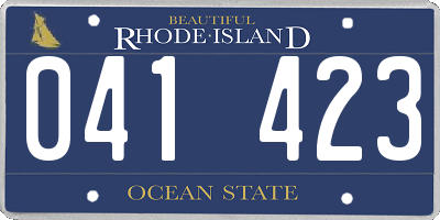 RI license plate 041423