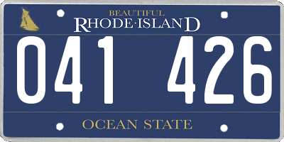 RI license plate 041426