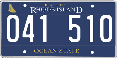 RI license plate 041510