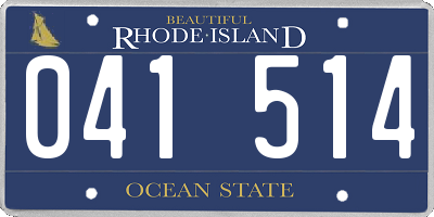 RI license plate 041514