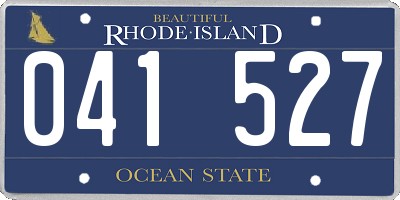 RI license plate 041527