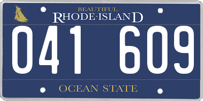 RI license plate 041609