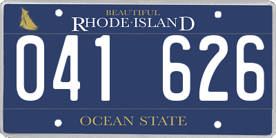 RI license plate 041626