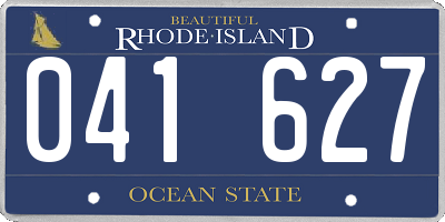 RI license plate 041627