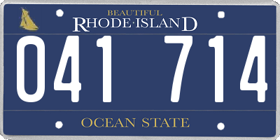 RI license plate 041714