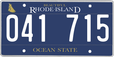 RI license plate 041715