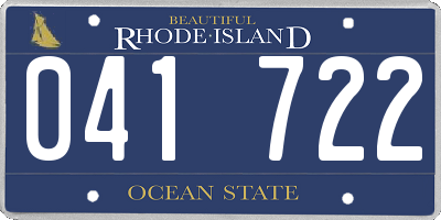 RI license plate 041722