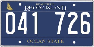 RI license plate 041726