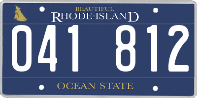 RI license plate 041812