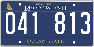RI license plate 041813