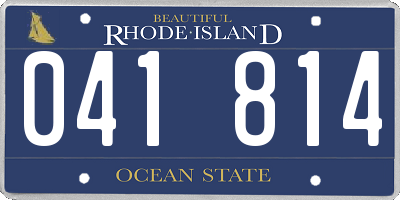 RI license plate 041814