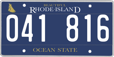 RI license plate 041816