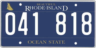 RI license plate 041818