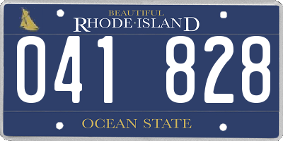 RI license plate 041828