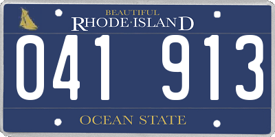 RI license plate 041913