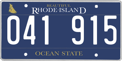 RI license plate 041915