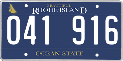 RI license plate 041916