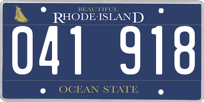 RI license plate 041918