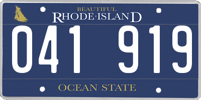 RI license plate 041919