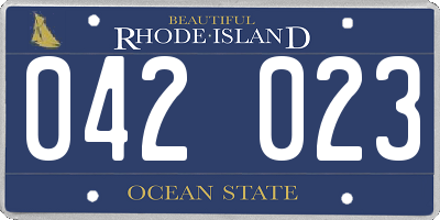 RI license plate 042023