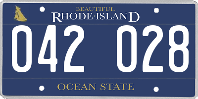 RI license plate 042028