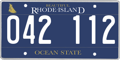 RI license plate 042112