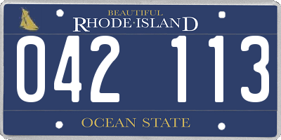 RI license plate 042113