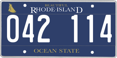 RI license plate 042114