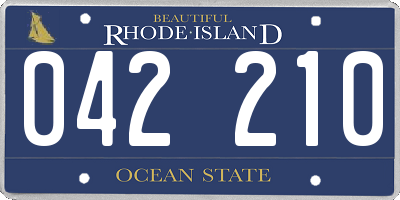 RI license plate 042210