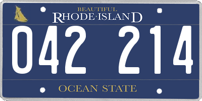 RI license plate 042214