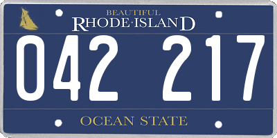 RI license plate 042217