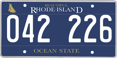 RI license plate 042226
