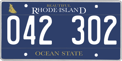 RI license plate 042302
