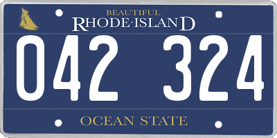 RI license plate 042324