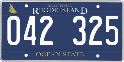 RI license plate 042325
