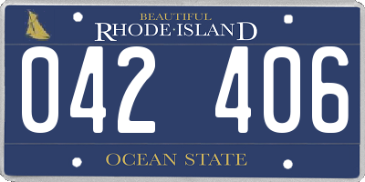 RI license plate 042406