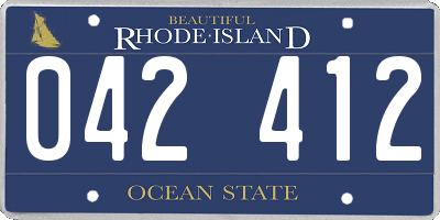 RI license plate 042412
