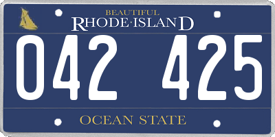 RI license plate 042425