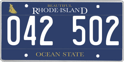 RI license plate 042502
