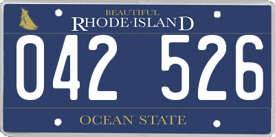 RI license plate 042526