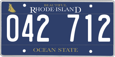 RI license plate 042712
