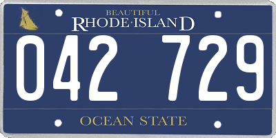 RI license plate 042729