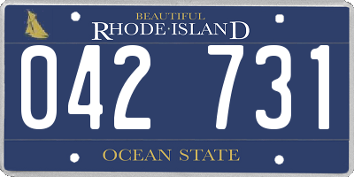 RI license plate 042731