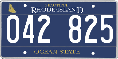 RI license plate 042825