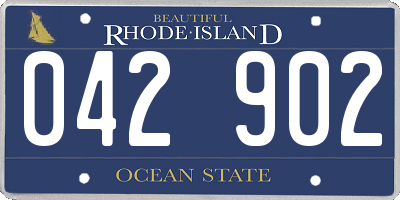 RI license plate 042902