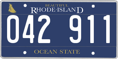 RI license plate 042911