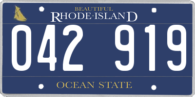 RI license plate 042919