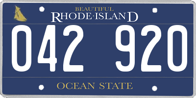 RI license plate 042920